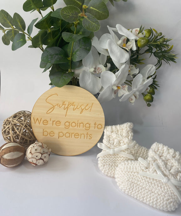 Single Announcement Disc - Surprise! We're going to be parents