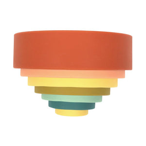 OB Designs Silicone Rainbow Stacker | Cherry