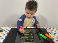 Load image into Gallery viewer, Personalised Trace &amp; Erase Educational Boards - My Name, Birthday and Age