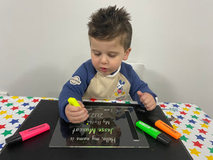 Personalised Trace & Erase Educational Boards - My Name, Birthday and Age