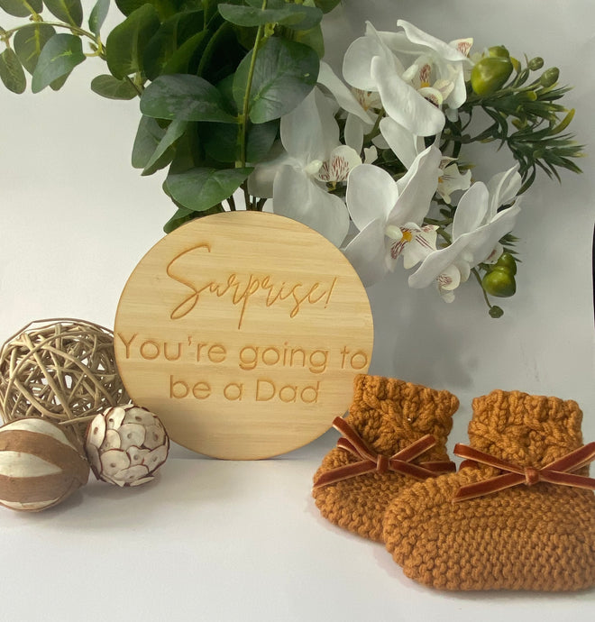 Single Announcement Disc - Surprise! You're going to be a Dad