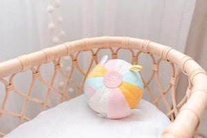 OB Designs Baby Sensory Ball Autumn Pink | Soft & Plush Toys Australia