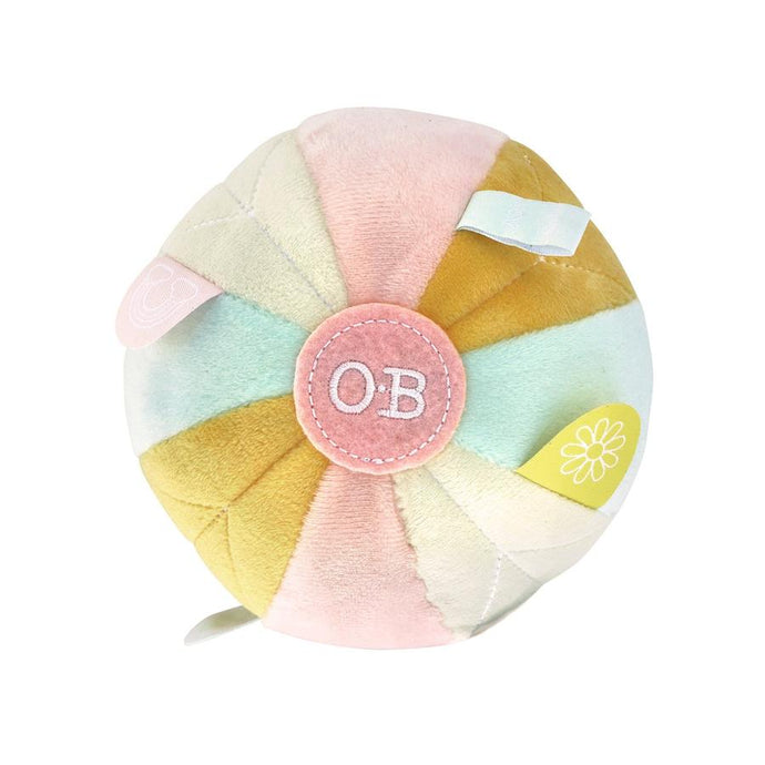 OB Designs Baby Sensory Ball Autumn Pink | Soft & Plush Toys Australia