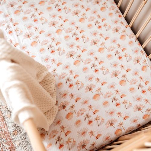 Paradise- Fitted Cot Sheet