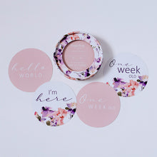 Load image into Gallery viewer, Blushing Beauty &amp; Musk Pink Reversible Milestone Cards