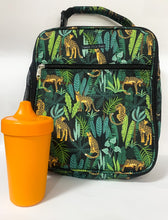 Load image into Gallery viewer, Sweet Little Bubs Insulated Lunch Bag- Cheetah