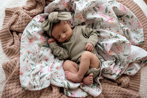 Dewkist Long Sleeve Bodysuit- Organic Clothing