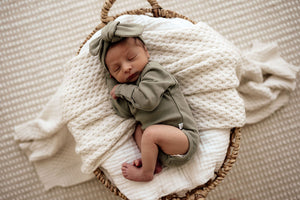 Dewkist Long Sleeve Bodysuit- Organic Clothing