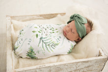 Load image into Gallery viewer, Enchanted Jersey Wrap &amp; Beanie Set