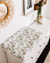 Load image into Gallery viewer, Eucalypt- Fitted Bassinet Sheet/ Change Pad Cover