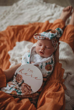 Load image into Gallery viewer, Florence Jersey Wrap &amp; Topknot Headband Set