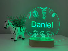 Load image into Gallery viewer, Night Lights (USB Operated) - Round Personalised