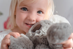 OB Designs- Stuffed Animals | Soft Plush Toys Australia | Grey Koala - Kelly Koala Huggie