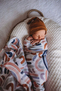 Rainbow Baby Organic Muslin Wrap