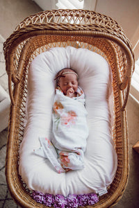 Sorbet Bloom Organic Muslin Wrap