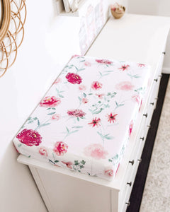 Wanderlust- Fitted Bassinet Sheet/ Change Pad Cover