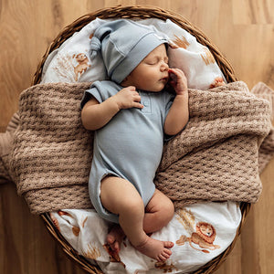Zen Short Sleeve Bodysuit- Organic Baby Clothing
