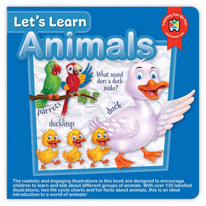 Learning Can Be Fun- Let's Learn Animals Board Book