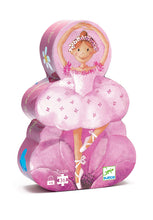 Load image into Gallery viewer, Djeco- Ballerina 36pc Silhouette Puzzle
