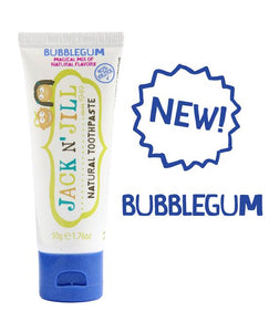Bubblegum Jack N Jill Natural Organic Toothpaste 50g