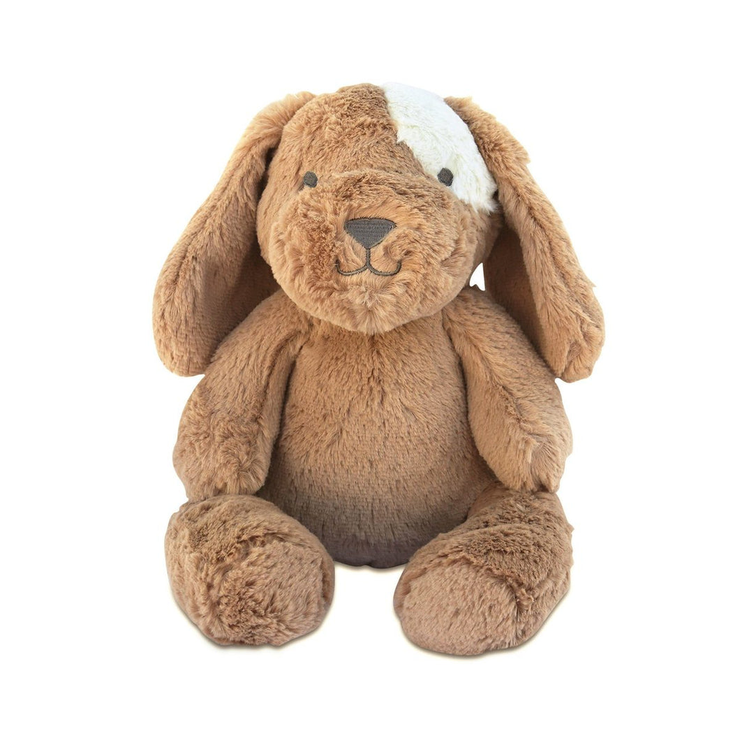 OB Designs- Stuffed Animals | Soft Plush Toys Australia | Taupe Dog - Duke Dog Huggie