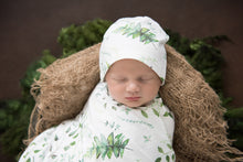 Load image into Gallery viewer, Enchanted Jersey Wrap &amp; Beanie Set
