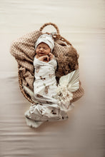 Load image into Gallery viewer, Fox Jersey Wrap &amp; Beanie Set