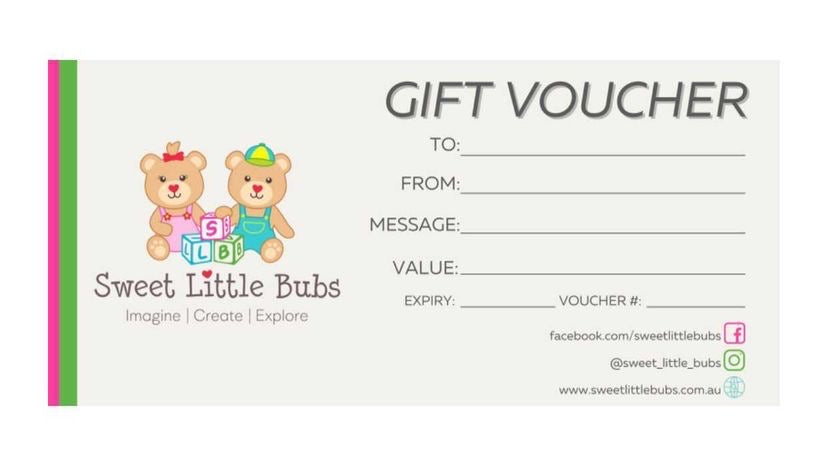 Sweet Little Bubs Gift Voucher