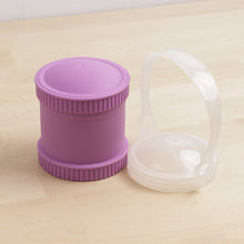 Load image into Gallery viewer, Re-Play Snack Stack Lid - Clear with Handle for Travel