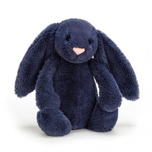 Load image into Gallery viewer, Jellycat- Bashful Navy Bunny Small