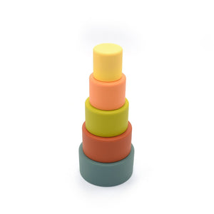OB Designs Round Silicone Stacker Cups