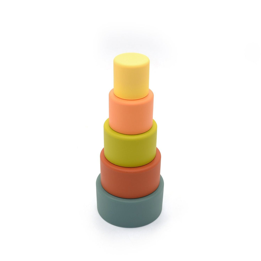 OB Designs Round Silicone Stacker Cups