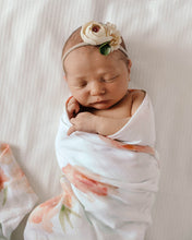Load image into Gallery viewer, Sorbet Bloom Organic Muslin Wrap