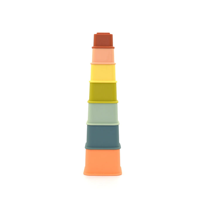 OB Designs Square Silicone Stacker Cups