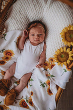 Load image into Gallery viewer, Sunflower Organic Muslin Wrap