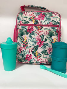 Sweet Little Bubs Insulated Lunch Bag- Tropical